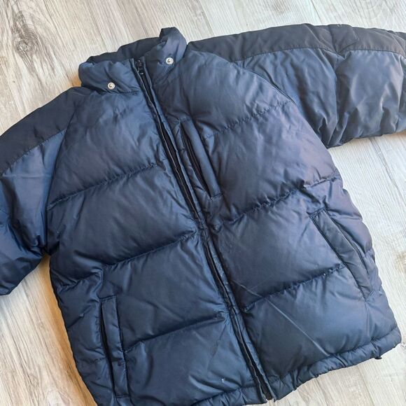 Old Navy Kids Navy Blue Puffer Jacket Size M 8 - Picture 4 of 4